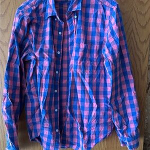 Men’s J Crew Plaid Shirt Size Large